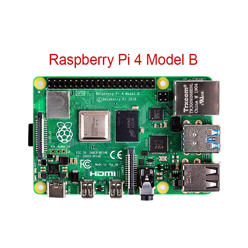 Raspberry Pi 4 4GB 2021 Raspberry Pi 4 Model 4B BCM2711 Quad-core Cortex-A72 1.5GHz 4GB RAM With Dual Band WIFI Raspberry Pi 4 B