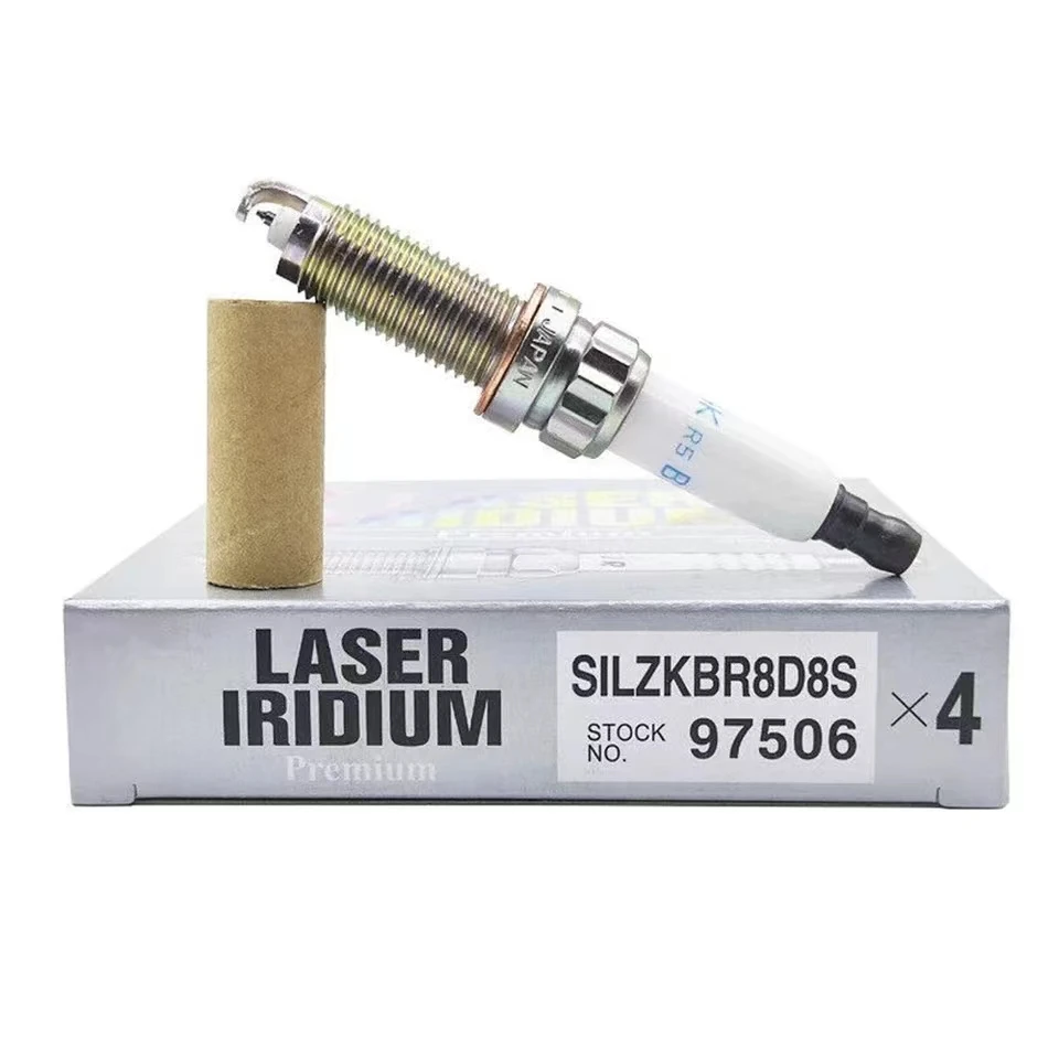 

4PCS SILZKBR8D8S 97506 Iridium Platinum Spark Plug For BMW 320i 328i 520i 525Li 528i X1 X3 X4 2.0T SILZKBR8D8S-97506