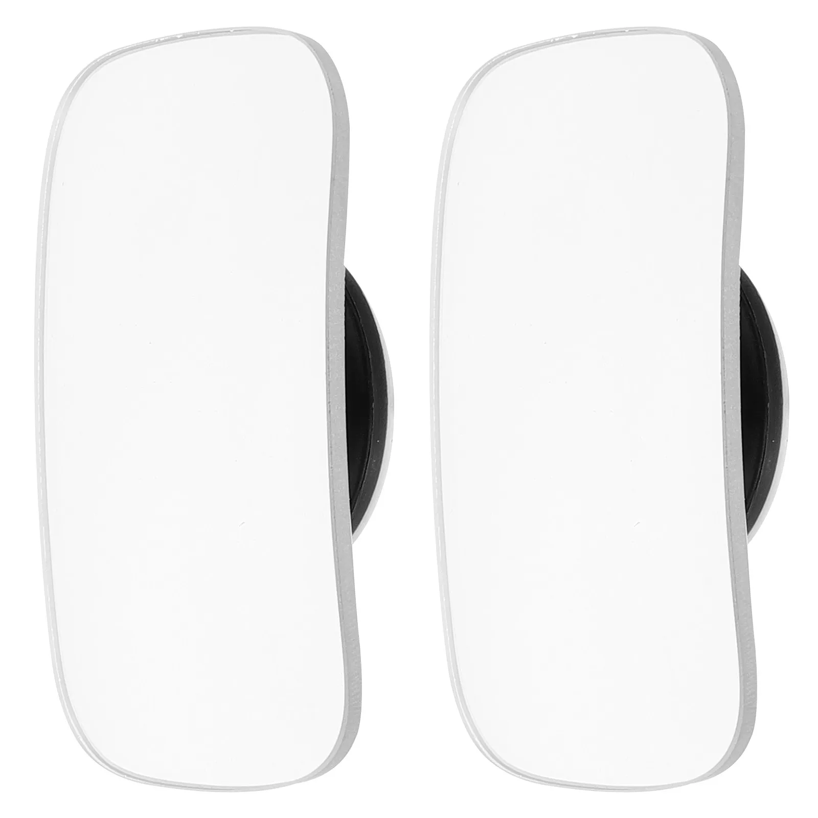1Pair Wide Angle Car Rearview Mirror Adjustable Rotating Blind Spot Mirror for Auto Vehicle Enhanced Field of View