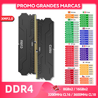CUSU Memoria Ram DDR4 8gb 16gb 3200mhz 3600mhz DDR4 Desktop Memory 288pin Udimm XMP2.0 Heatsink for Motherboard