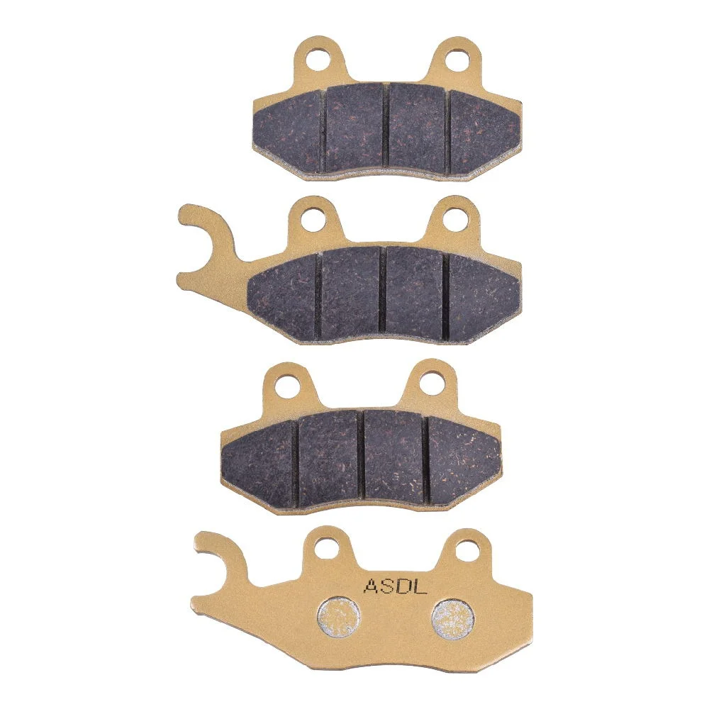 

650CC Motorcycle Front and Rear Brake Pads Disc for KAWASAKI KLR 650 KLR650 KL 650 KL650E E8F E9F 2008 2009