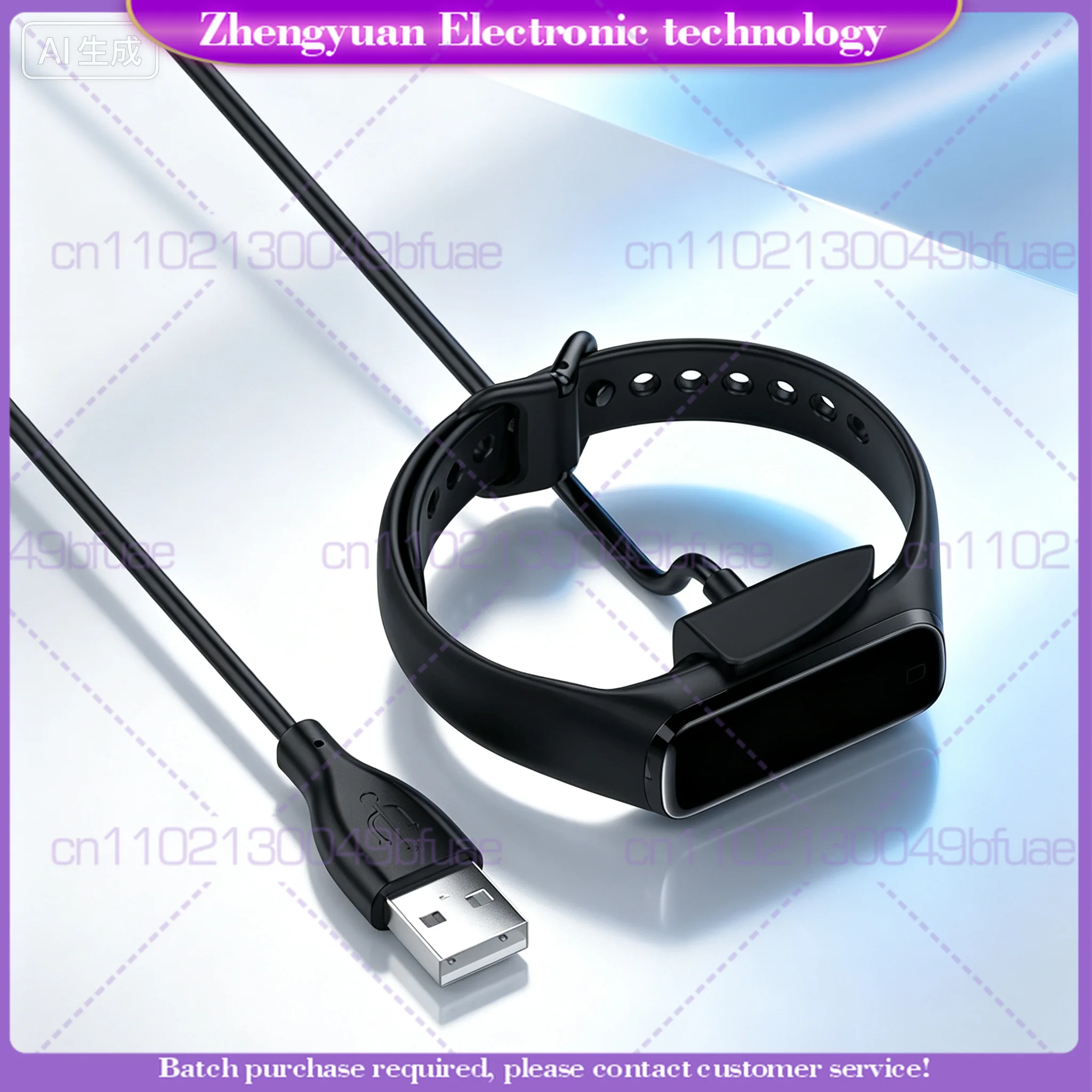 Replacement For Samsung GearFit2 R220 Smart Bracelet Galaxy Fit 2 Charging Cable Charger Block