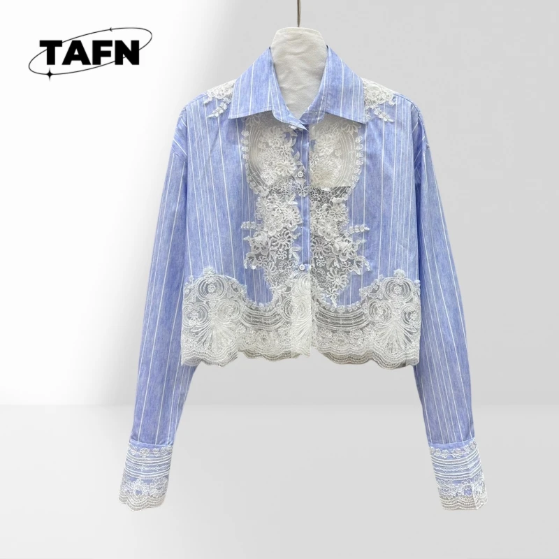 

25 Popular European and American Style Advanced Cashmere Warm Banquet Women's Shirt Printing Trendy Simple FashionA25284