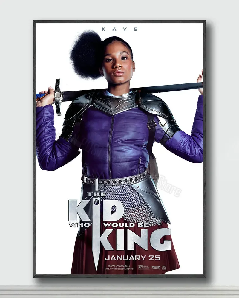 NJ172 The Kid Who Would Be King Movie 5 Silk Posters and Prints wall art Art Poster Home Decor