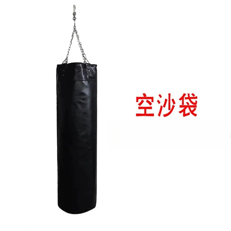 Best Selling Boxing Punching Bag With  Hanging Chain  Standing Sand Bag Leather Heavy Punching Bags