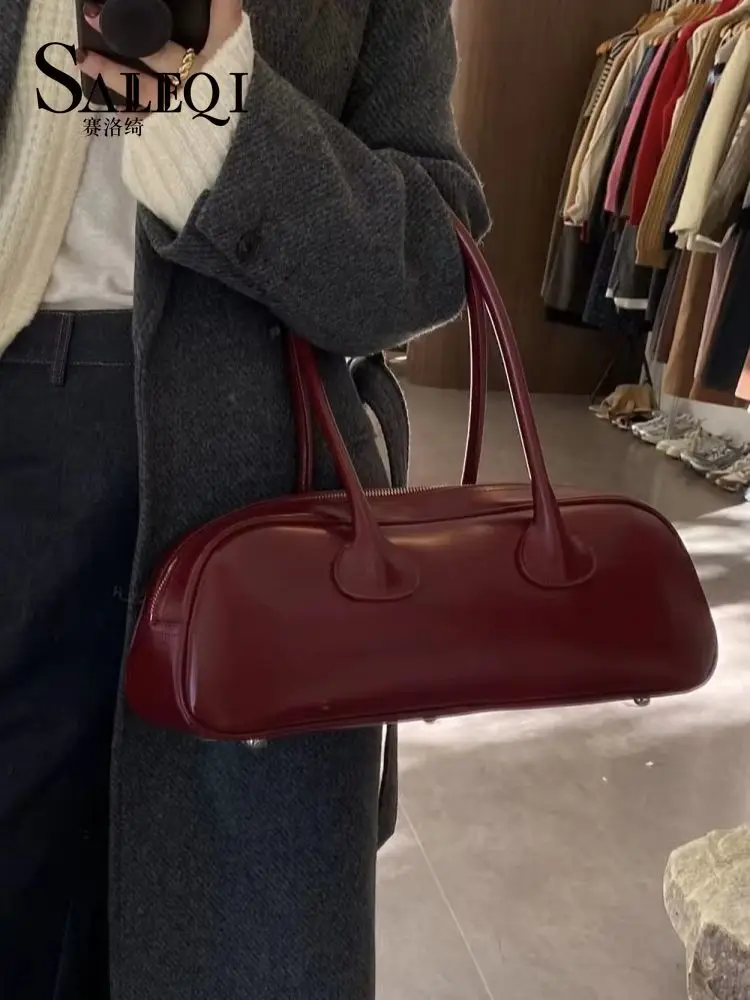 

Genuine Grade Leather Women's Shoulder Bags Luxury Designer Brand Ladeis Tote Bag Fashion Cowhide Female Underarm Bag for Woman