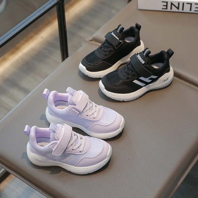 

Детские кроссовки, дышащая сетка, мягкая подошва, повседневные спортивные кроссовки, весна-осень, новый стиль, удобные для мальчиков и девочек