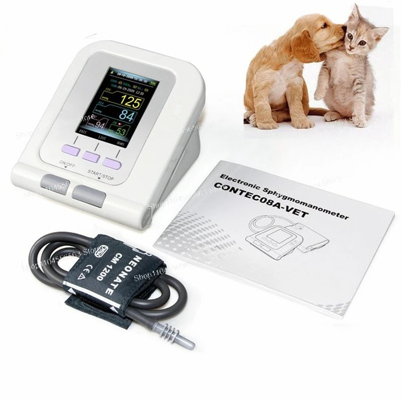 08A-VET Digital Veterinary Monitor, Pet Blood Oxygen Tracking for Cross-Border Supply
