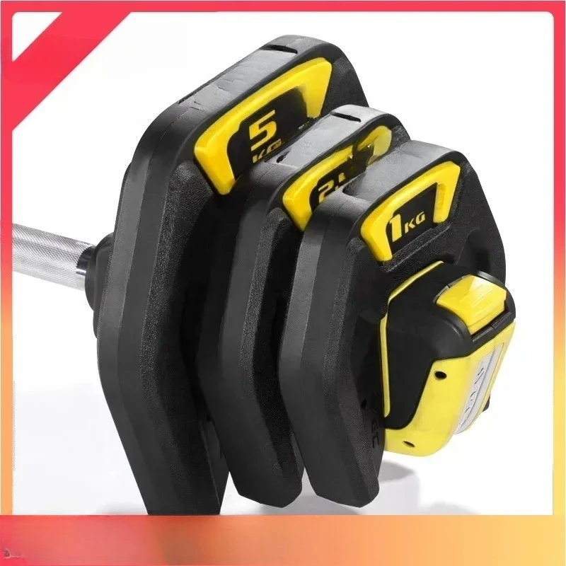 Custom Sale Weight Plates 20kg Body Fixed Grip Weightlifting Adjustable Barbell Set Bar