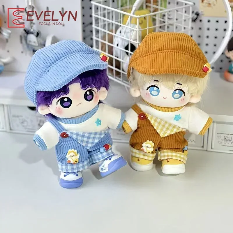 Evelyn Cotton Doll Clothes Set Suitable for 20cm Stuffed Toy Replacement Clothing Set Love and Deepspace Peripheral Clothes Gift