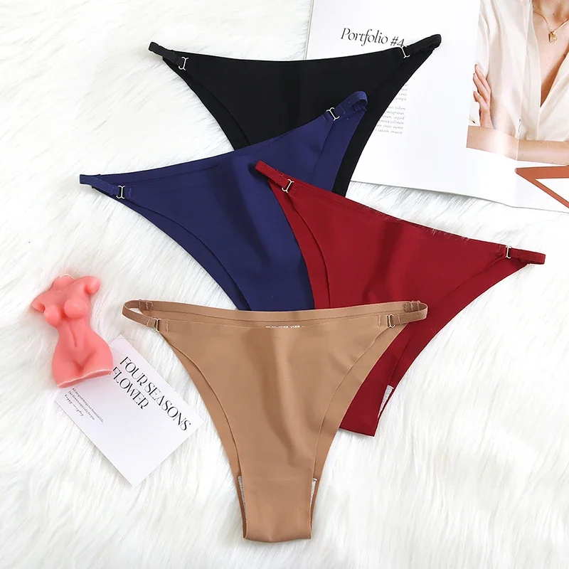 

WarmSteps женское нижнее белье из ледяного шелка, бесшовные трусики-бикини без VPL, охлаждающие трусы с низкой посадкой, дышащее летнее белье