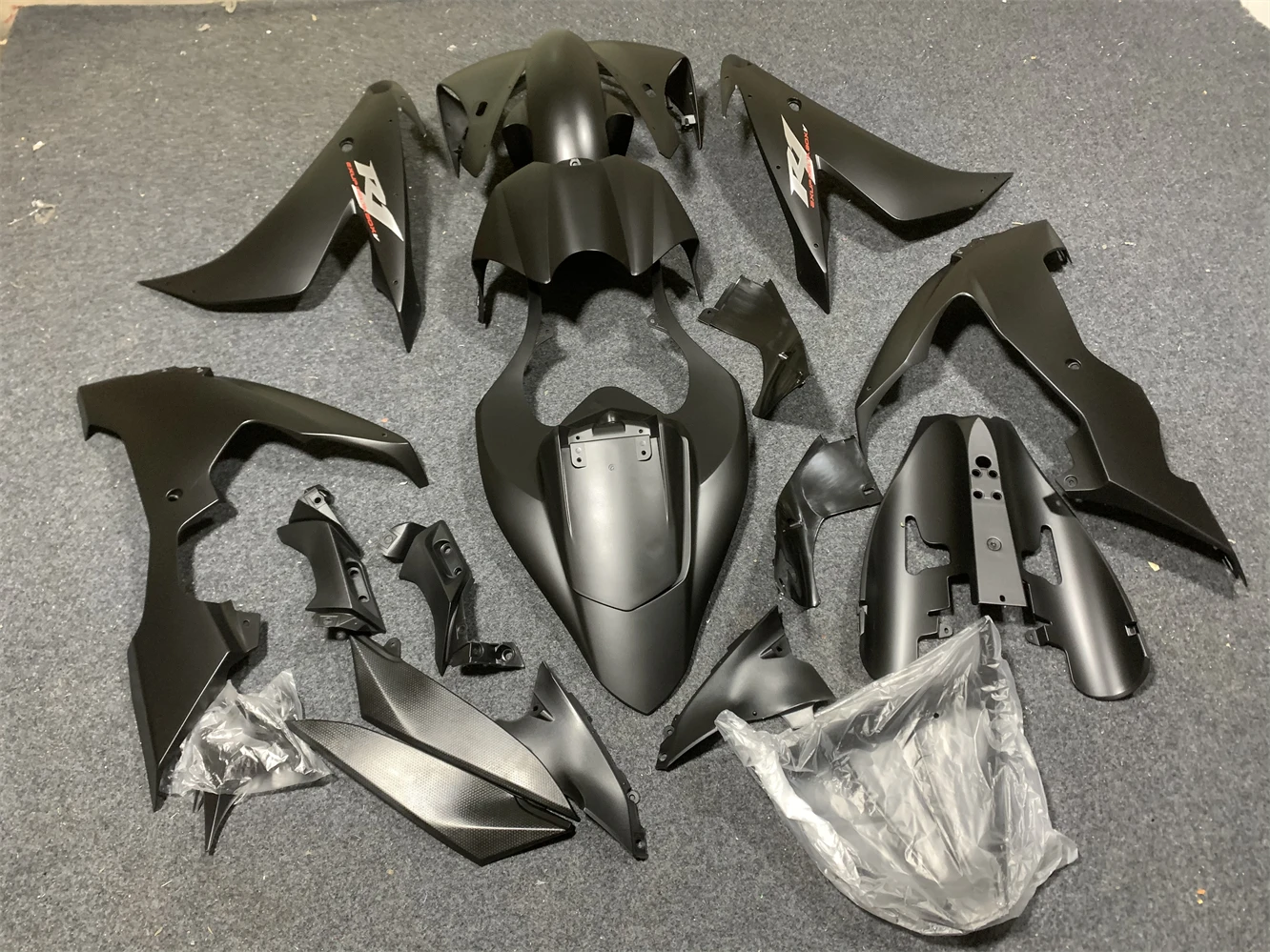 Motorcycle Fairings Kit for YAMAHA YZFR1 04 05 06 YZF R1 YZF-R1 2004 2005 2006 YZF1000 Injection Matte black Bodywork Set