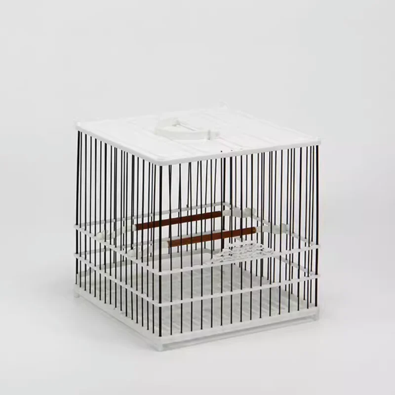 Portable Small Canary Bird Cages Parrot Outdoors Decoration Bird Cages Budgie Plastic Breeding Vogelhaus Birds Supplies WZ50BC