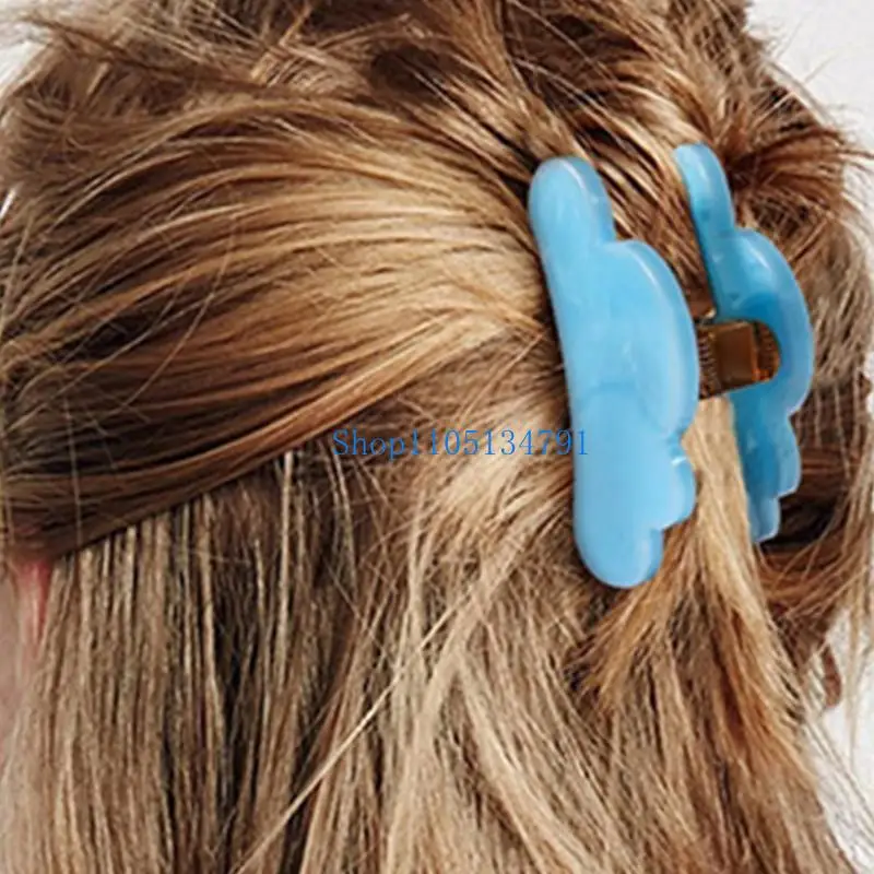 98km Silicone Shark Hair Clips Barrette Jewelry Crafting Mould for Valentine Gift
