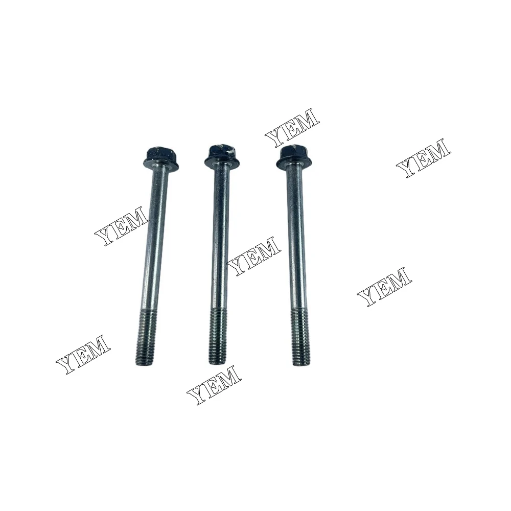 

3 PCS 01754-50890 For Kubota engine parts V3307-CR Thermostat base fixing screws