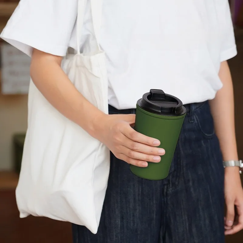 Coffee Thickened 316 Seamless Inner Liner Insulated Cup Simple Stylish and Portable Travel Water Bottle Home Goods