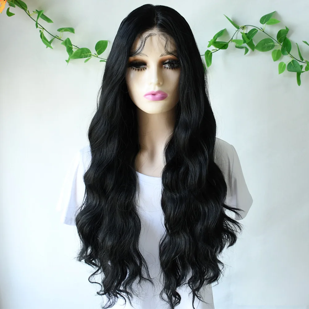 Объемная волна 13x4 Hd Прозрачные парики фронта шнурка Синтетический парик Бразильский 30 40-дюймовый объемный волнистый парик фронтальной части шнурка для женщин