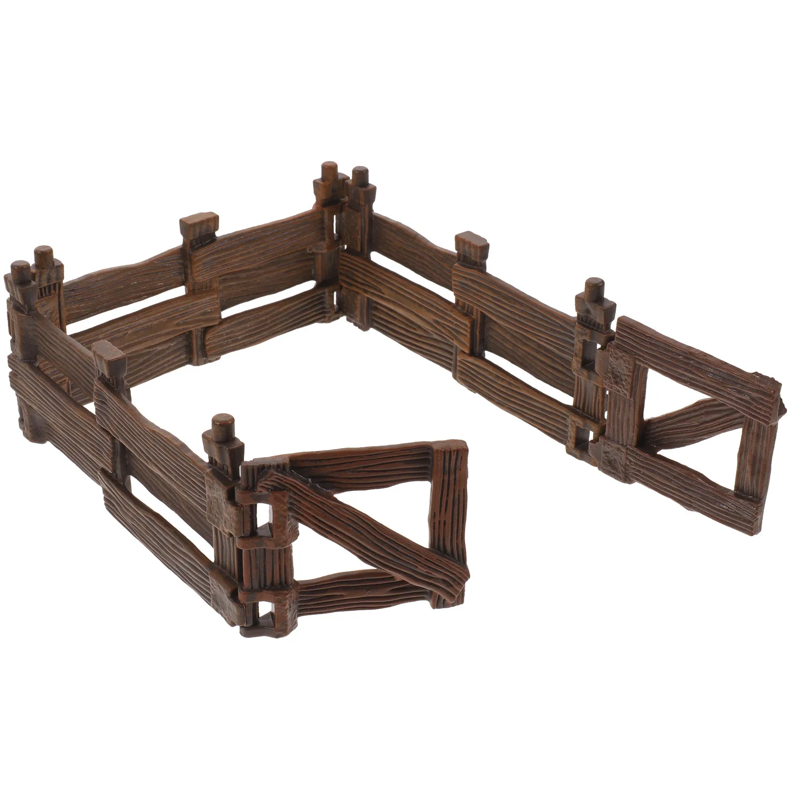 

1 Set Miniature Fence Simulation Decorative Mini Garden Fence for DIY Micro Landscape Flower Pot Centerpiece Adornments