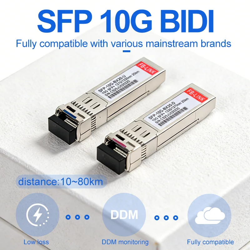 Bidi 10G Sfp+ 10-80…