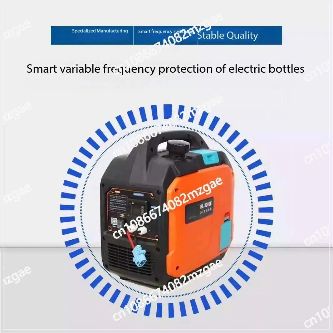 24V Parking AC Generator for Trucks - Complete Kit with 12V Auto Start-Stop System and Lithium Battery Support