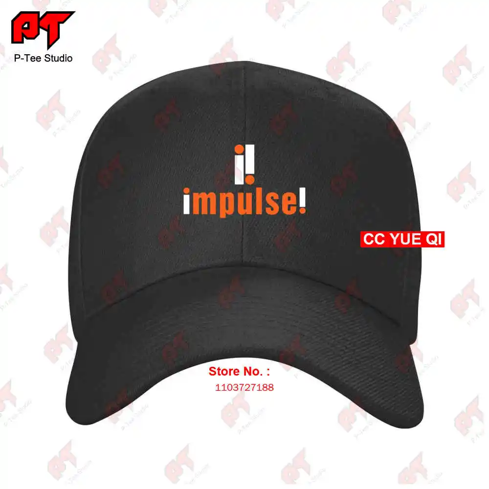 Impulse Records-Casquettes de baseball avec logo d'étiquette, casquette de camion, 2AWV