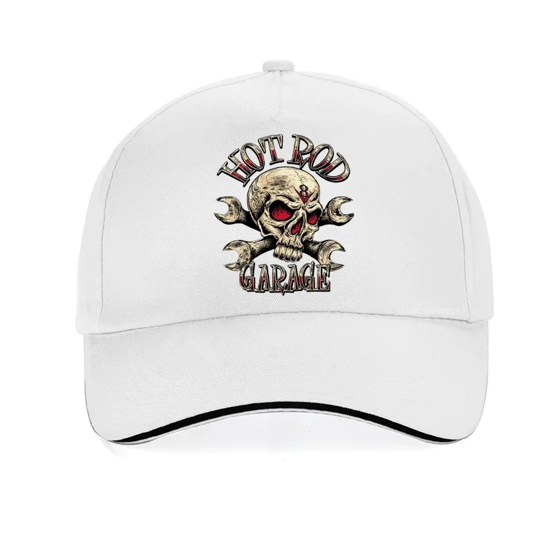 Hotrod Garage Men Baseball cap Usa Classic Hot Rod Car Vintage Racer Dad Hat Outdoor Automobile repairman's caps