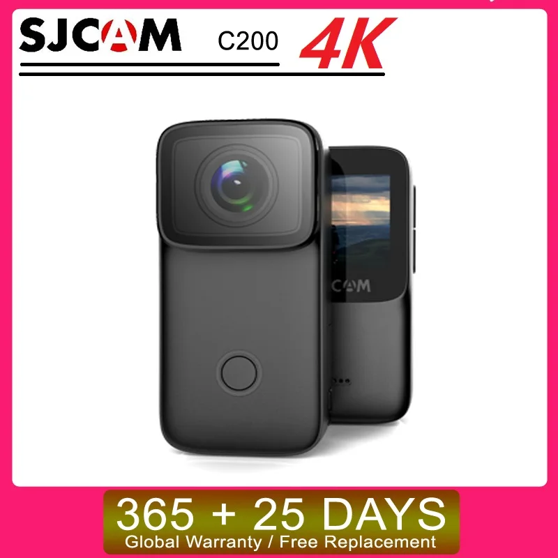 SJCAM C200 Action Camera 4K 16MP NTK96660 WiFi GYRO Anti-shake Night Nision 40M Waterproof Sports DV Webcam Thumb Camera