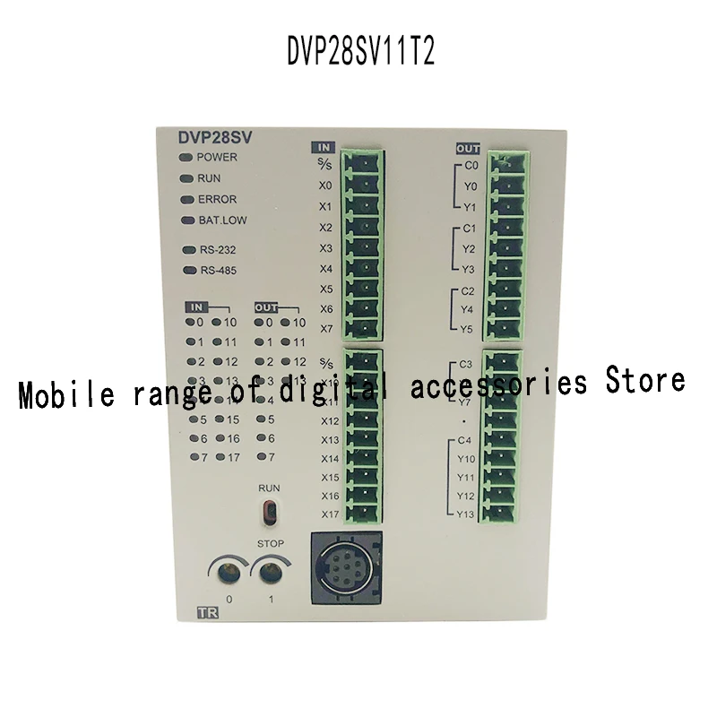 New Original PLC Controller DVP28SV11T2 DVP28SV11R2 DVP12SE11R DVP20SX211R DVP12SE11T DVP20SX211T One Year Warranty