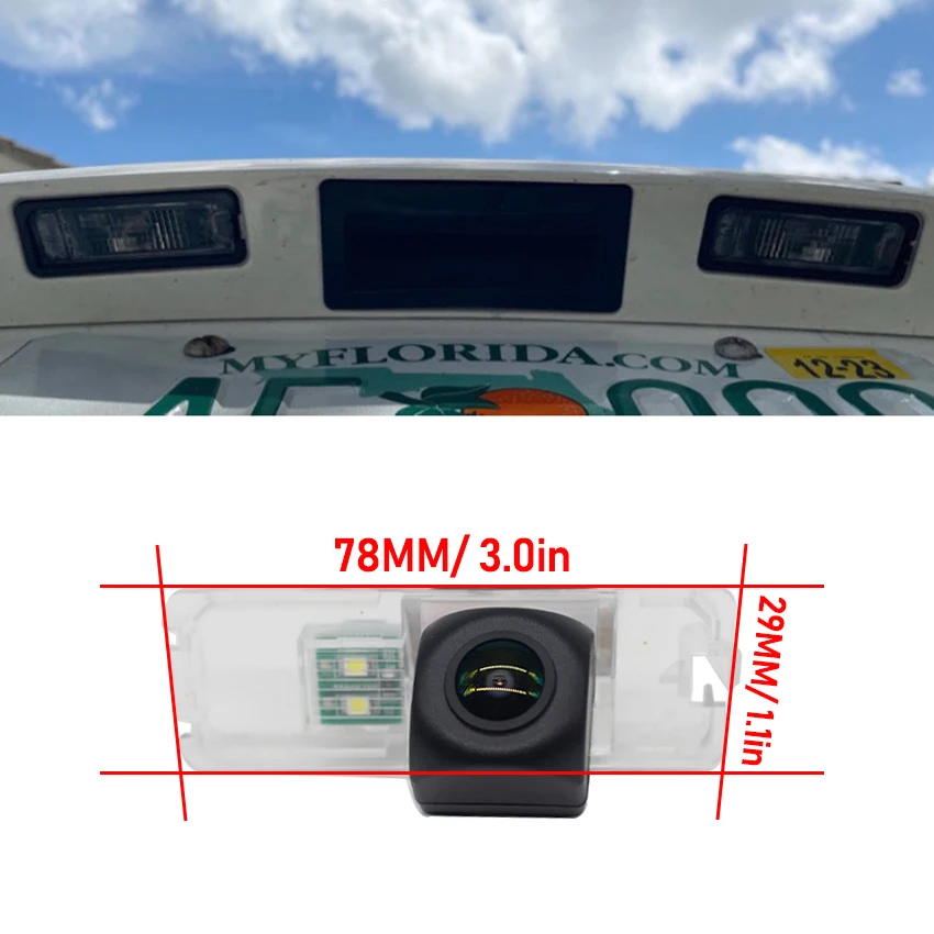 HD Car CCD Night Vision Backup Rear View Camera For Volkswagen Passat CC B6 Polo Hatchback Golf Jetta Magotan Bora Scirocco