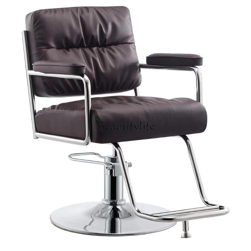 كرسي صالون الحلاقة الحديث البسيط لقص الشعر الخاص بصبغ بيرم صالون الشعر