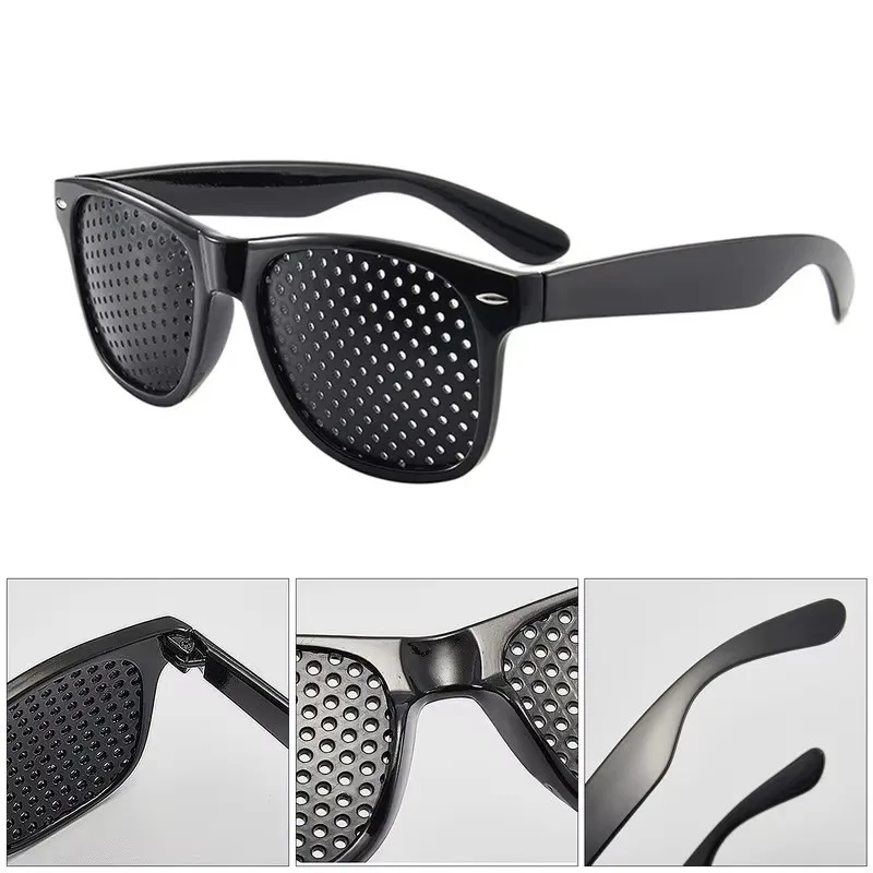 1-3Pcs Anti-Myopia Astigmatism Glasses Vision Correction Fatigue Pin Hole Glasses With Holes For Men Women Eyesight Improvement