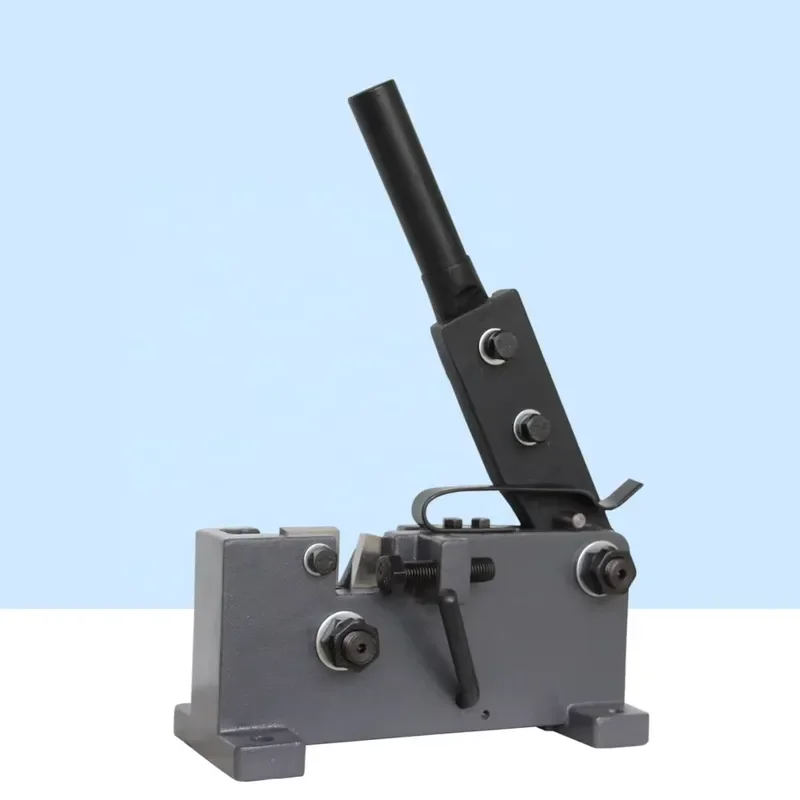 MS-20 Manual Metal Shearing Machine for Round Steel Flat Steel Plate Cutting Universal Hand Operated Industrial Tool Heavy