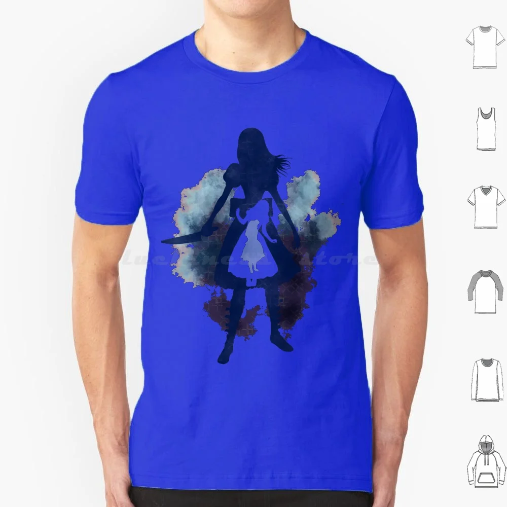 

The Alice  T Shirt Big Size 100% Cotton Alice In Alice In Madnes Madness Returns Alice Madness Returns Alice Madnes Returns