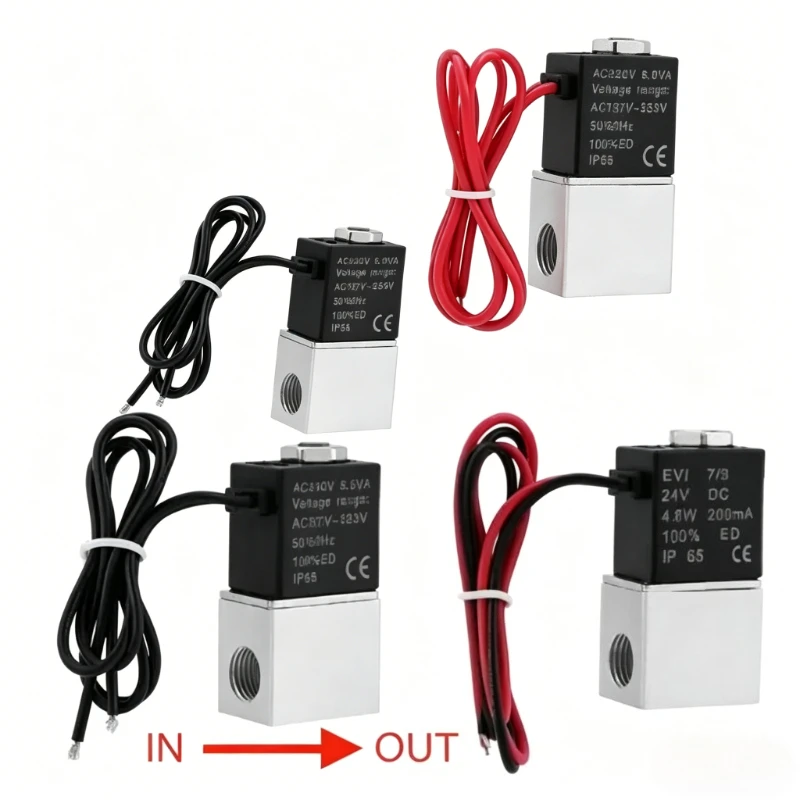 25V025-08 DC24V AC220V DC12V Compressor Valve 1/4