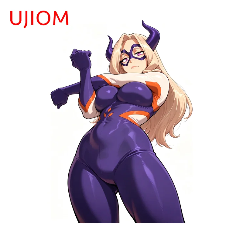 UJIOM Mt Lady Wall Sticker No Trespassing Surfboard Refrigerator High Quality Decals For Bedroom Wardrobe Wallpaper Decoration
