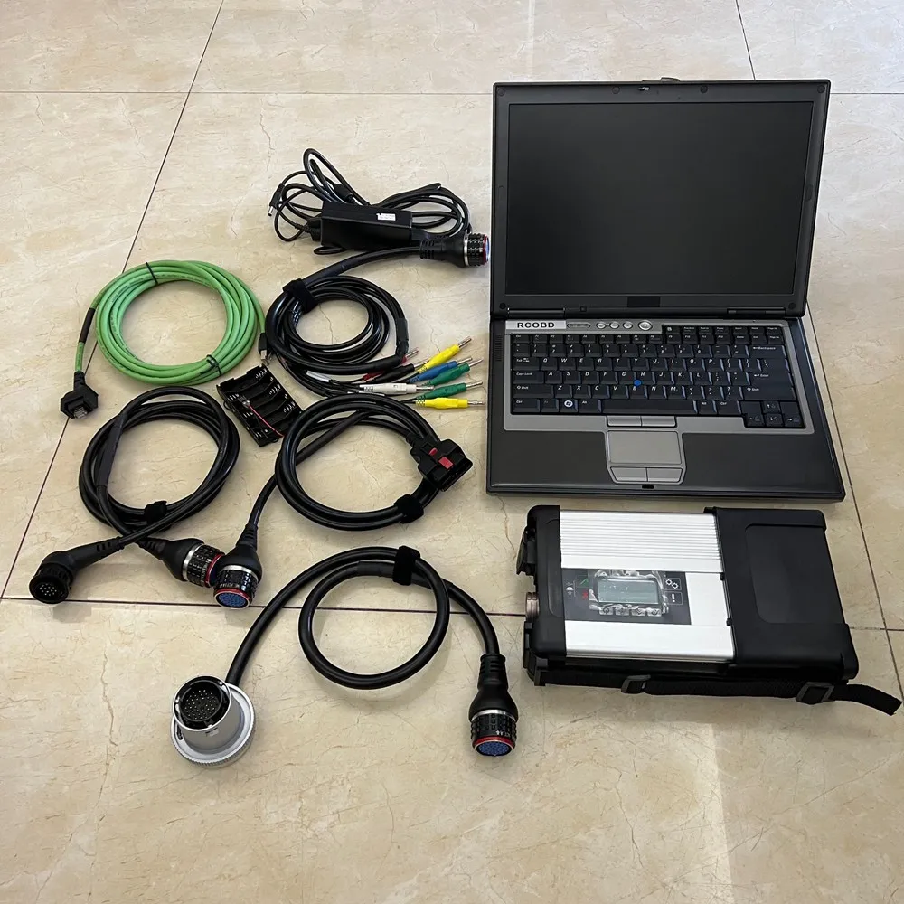 

Сканер Mb Star C5 OBD2 + 2025.03 Новейшее программное обеспечение 512 ГБ SSD Vediamo DTS Диагностический инструмент + ноутбук D630 SD Connect для ремонта автомобиля