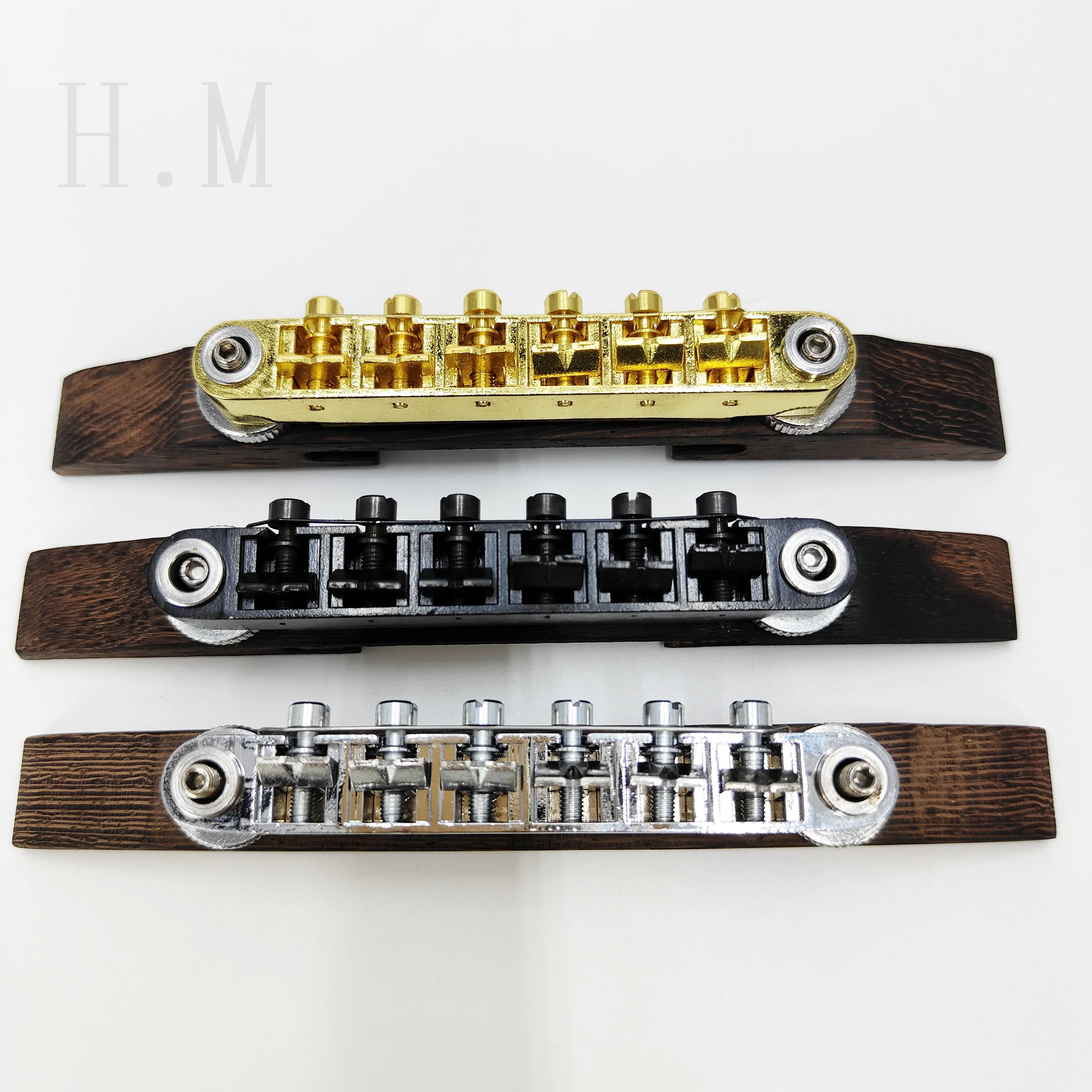 Jazz Electric Guitar Bridge Rosewood Instrument Accessories Electric Guitar Rosewood Bottom Code Bridge Guitar Accessories