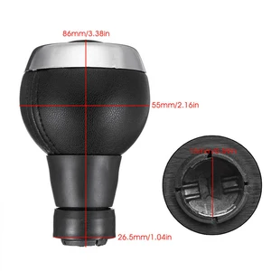 Transmissão manual Carro engrenagem Shift Knob, 6 velocidades, alavanca Shifter para Mini Cooper R55, R56, R57, R58, R59, F56, F54, F57, Countryman R60, R61 8 principais vendas manete mudancas mini r60 - №1