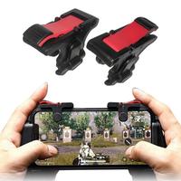 1 Pair D9 Plastic Mobile Phone Holder Gaming Triggers Game Controllers Gamepad for PUBG mobile