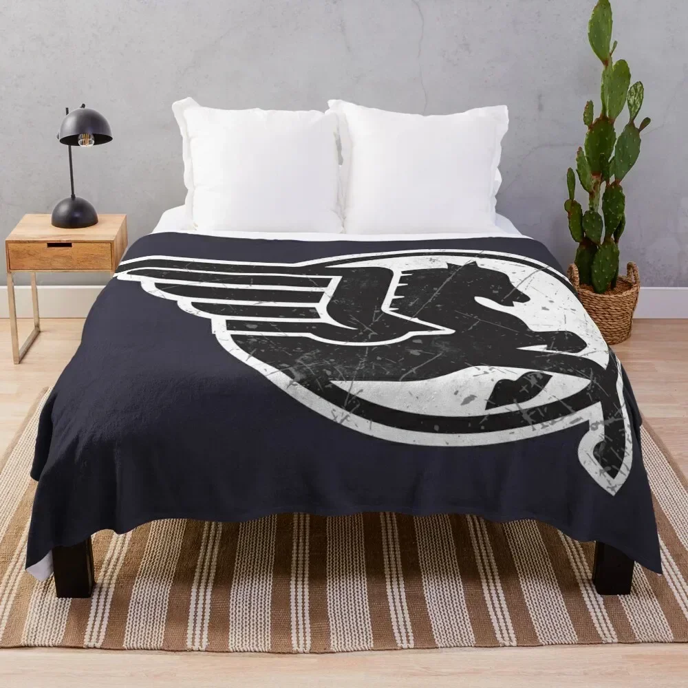 

Buell Pegasus Motorcycle Vintage Throw Blanket warm winter Decorative Sofa Decorative Beds Kid'S Blankets