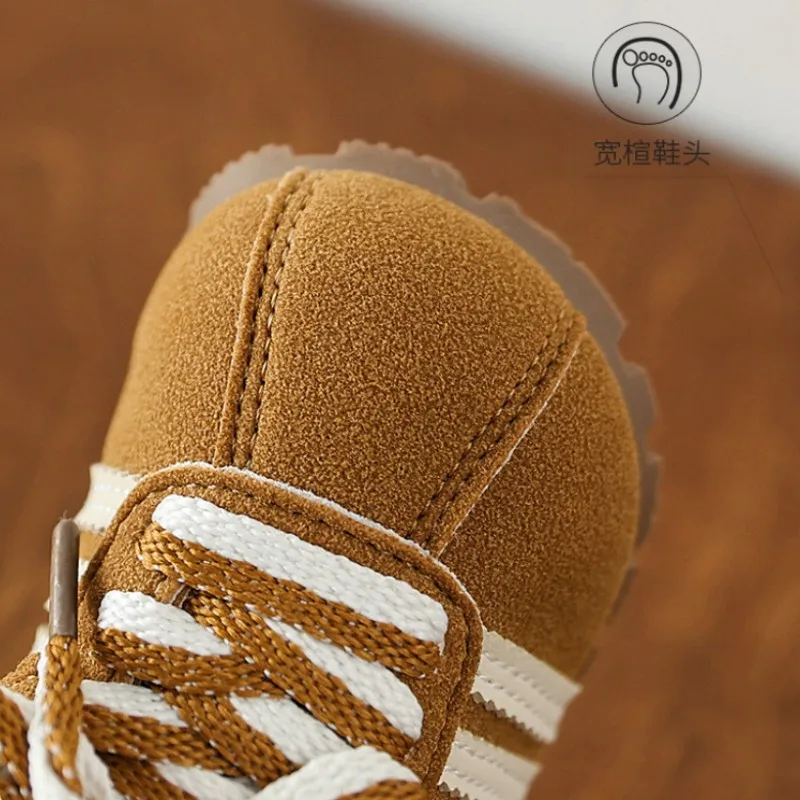Baby Sports Shoes Autumn New Style Boys' Soft Soled Casual Shoes Girls' Single Shoes Baby Walking Anti Slip Forrest Gump Shoes