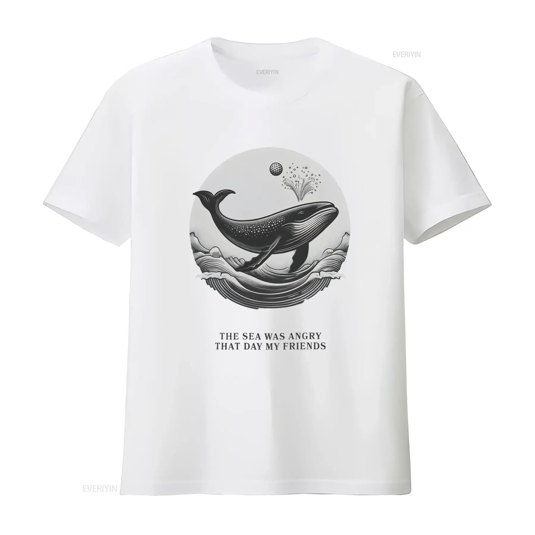 Seinfeld T Shirt Sea Was Angry That Day The Marine Biologist George Costanza minimalistic style vintage Washed graphic vintage