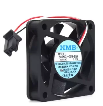 

50pcs brand new NMB 2406KL-05W-B59 6015 24V 0.13A frequency converter CNC machine tool FANUC special fan