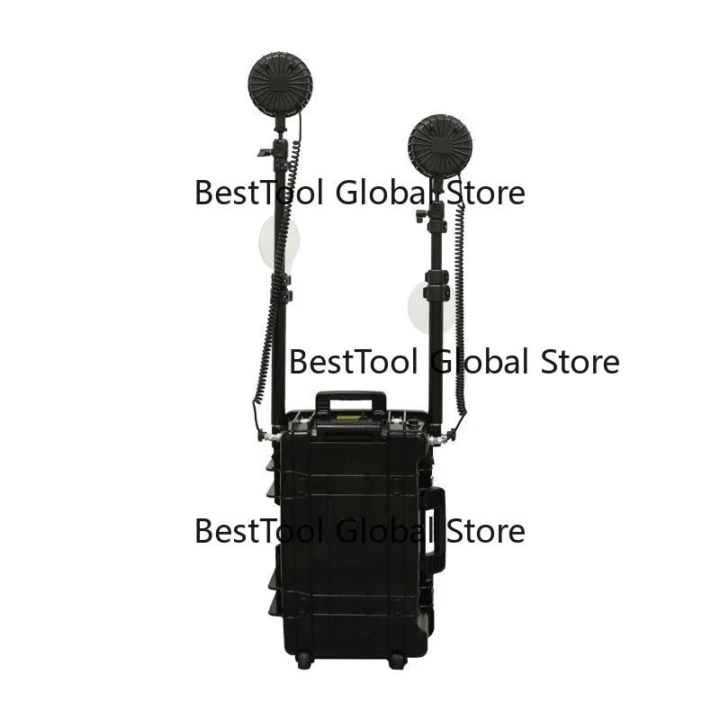Po-le RGB White Light Emitting Diode Emergency Lighting System Mobile Light with DC Power IP65