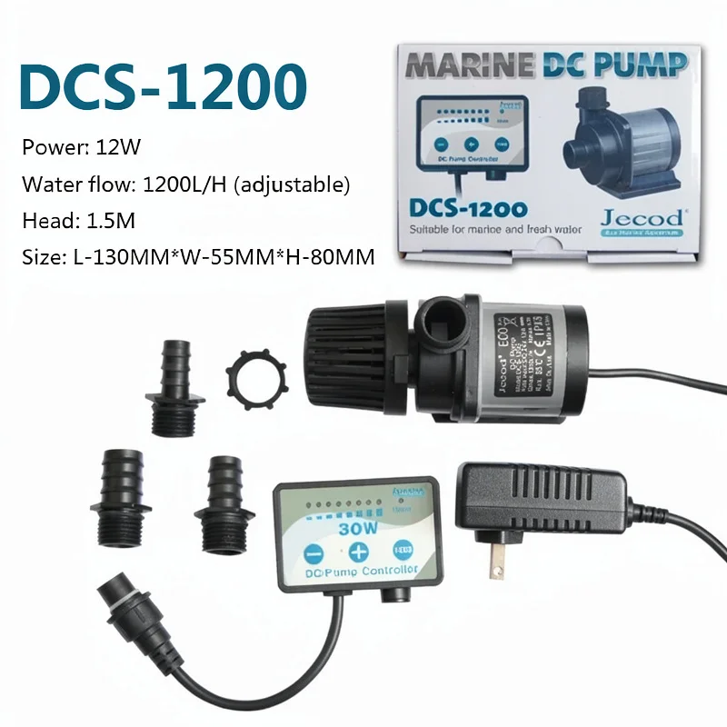 Jebao Jecod Water Pump DCS 1200-12000 L/H Series Aquarium Fish