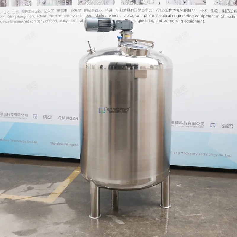 خزان خلط الفولاذ المقاوم للصدأ مخصص 50 100 200 300 500 لتر 1000 2000 3000 لتر قدرة عالية 1 طن - 30 طن مخروطي #2