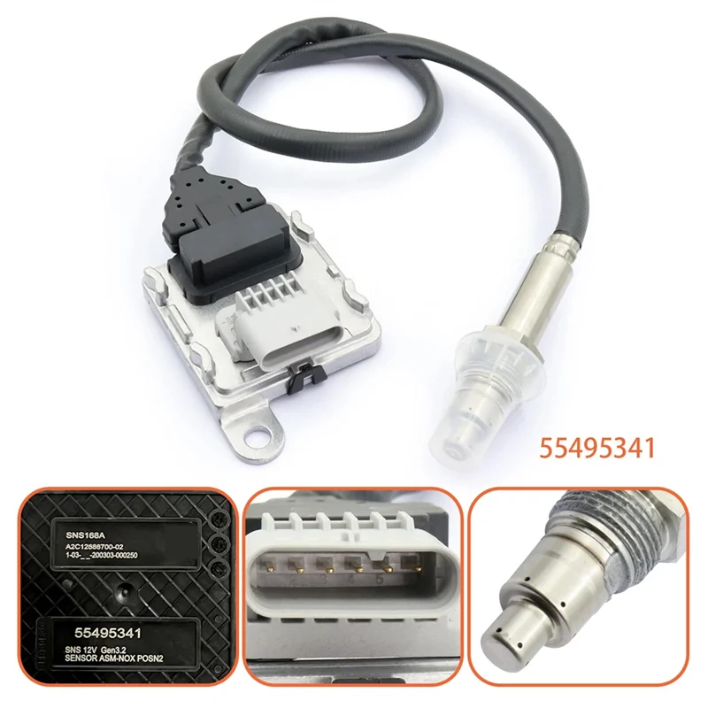 مستشعر أكسيد النيتروجين الجديد 55495341 Nox لفوكسهول 2.0 Cdti Position 2 Insignia 2009-2017