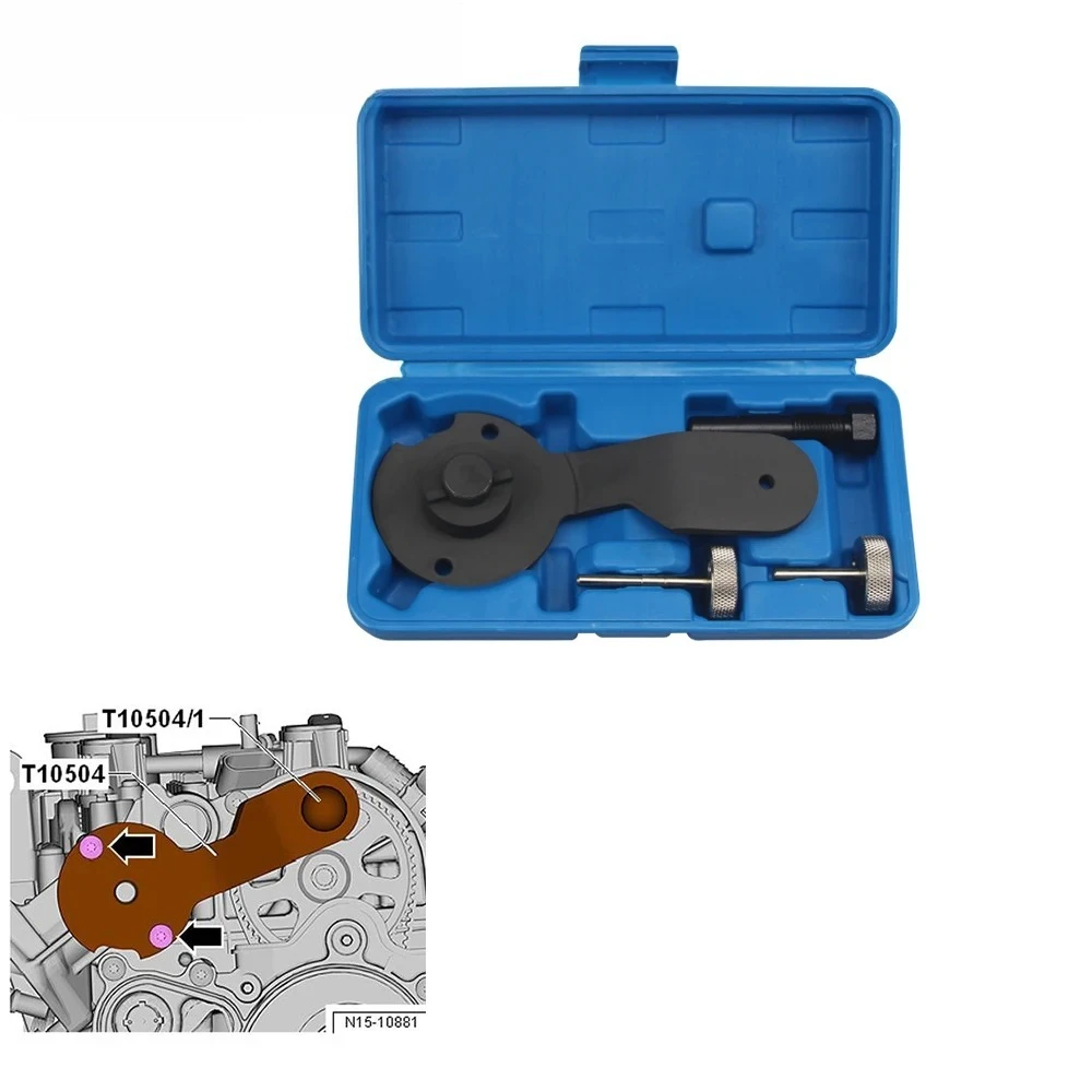 

Kit herramientas bloqueo l árbol levas para V-W, herramienta sincronización l motor para au-di go-lf 1,2, 1,4 T-