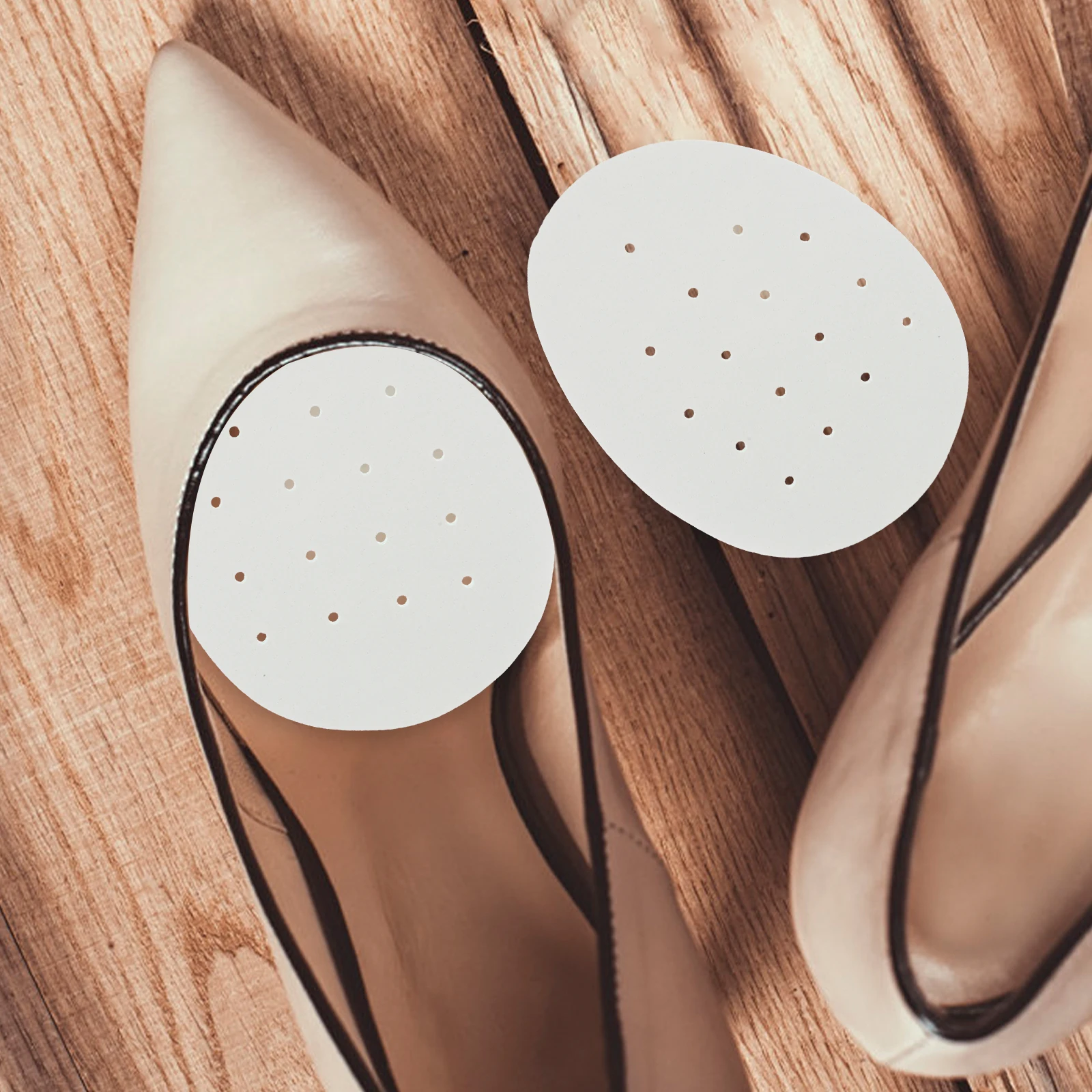 

10pcs Half Insoles Breathable Forefoot Cushion Latex Sponge Insert For Heels Loafers Flats Boots Running Shoe Pad Foot Care