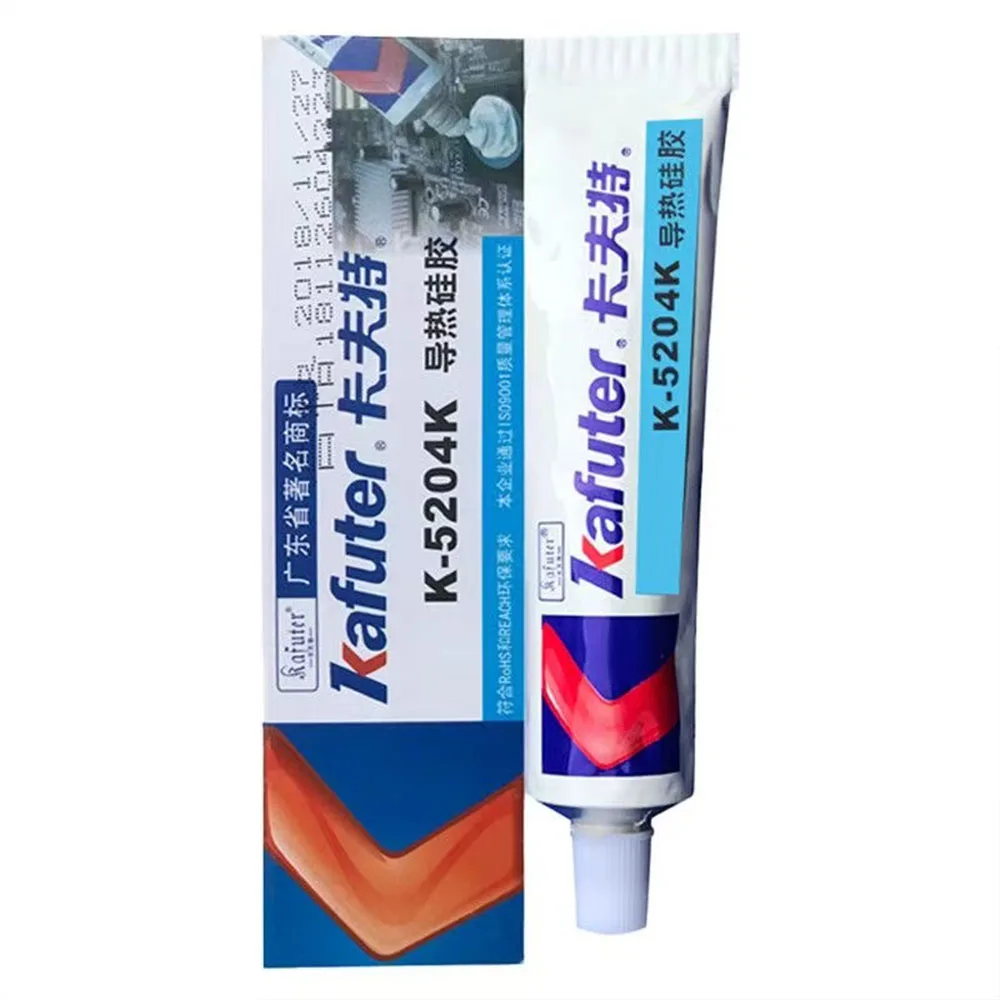 80g Kafuter K5204K Heatsink CPU Circuit Board Thermal Conductive Silicon Grease Paste Glue Adhesive LED Light Silicon Rubber Gel
